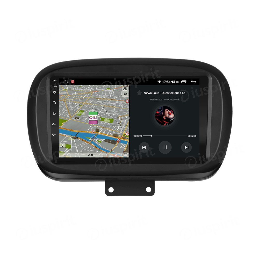 ANDROID car radio navigator for Fiat 500X 2014-2019 CarPlay Android Car GPS USB WI-FI Bluetooth 4G LTE - Image 2