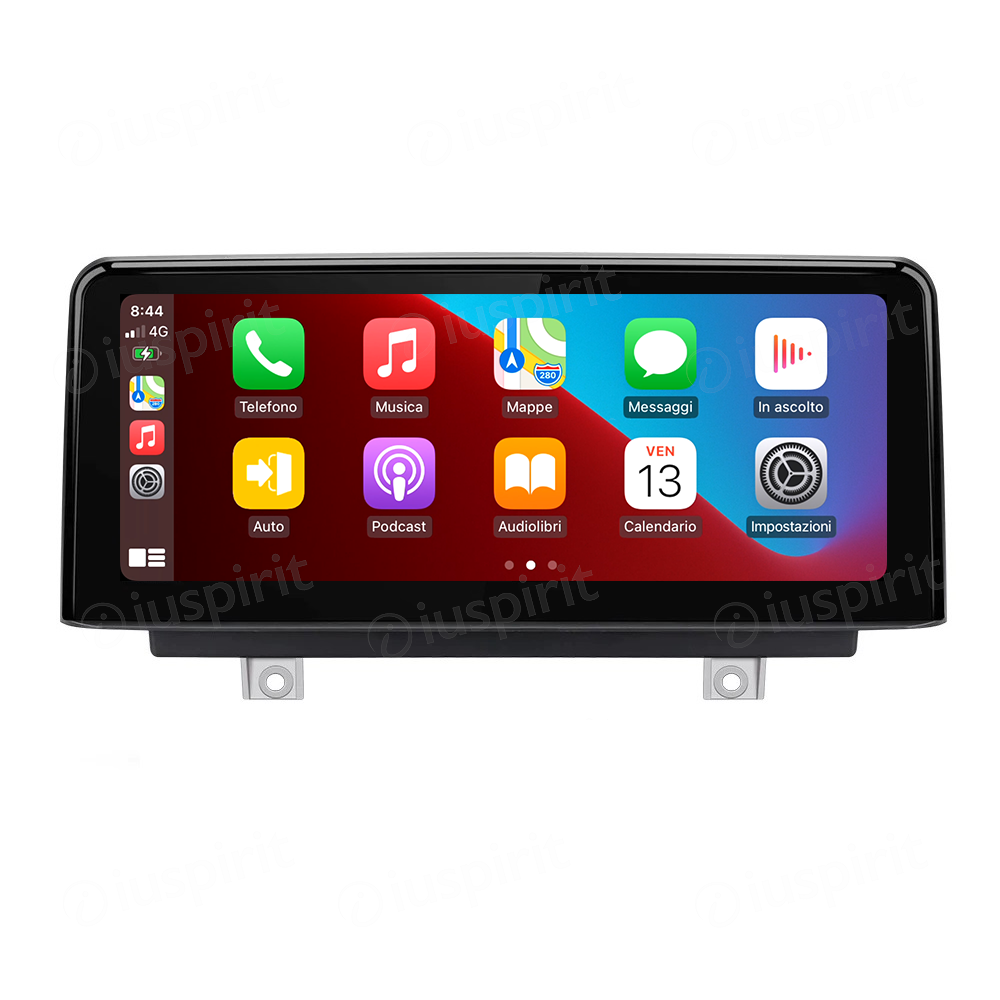ANDROID navigatore per BMW Serie 3 F30 F31 F34, BMW serie 4 F32 F33 F36 2013-2017 Sistema NBT 10.25 pollici CarPlay Android Auto 4GB RAM 64GB ROM WI-FI GPS 4G LTE Bluetooth - immagine 2