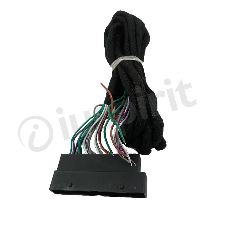 Cavo ISO per autoradio per le vetture Mercedes classe ML Mercedes classe R con la fibra ottica - immagine 2