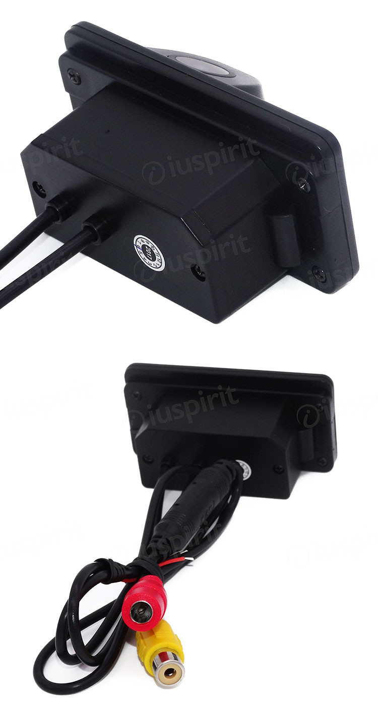 Telecamera retromarcia specifica luce targa per BMW serie 1 serie 3 serie 5 BMW X5 X6 E39 E81 E87 E90 E91 E92 E60 E61 E70 retrocamera - immagine 4