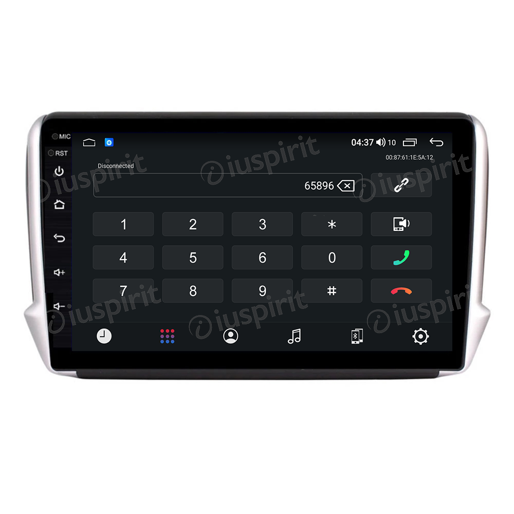 ANDROID autoradio navigatore per Peugeot 208 Peugeot 2008 2012-2018 CarPlay Android Auto GPS USB WI-FI Bluetooth 4G LTE - immagine 2