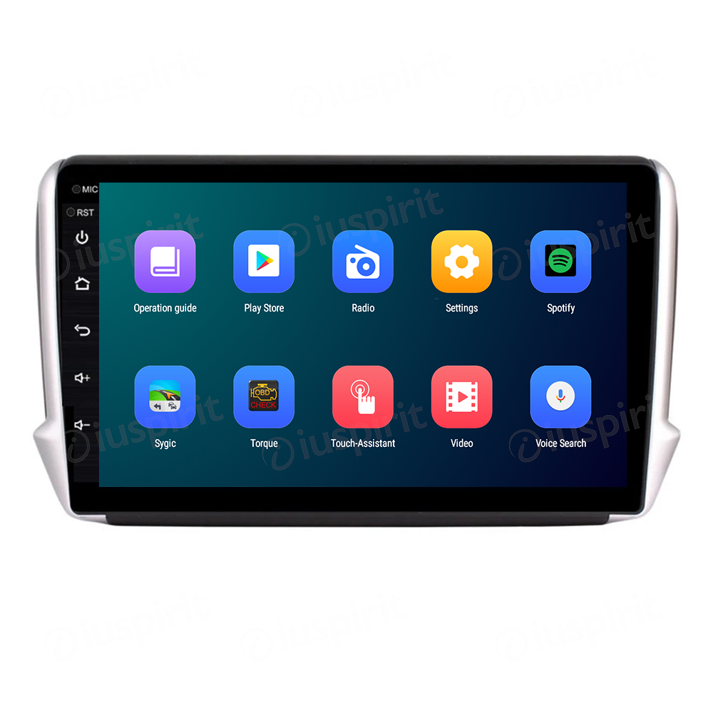 ANDROID autoradio navigatore per Peugeot 208 Peugeot 2008 2012-2018 CarPlay Android Auto GPS USB WI-FI Bluetooth 4G LTE - immagine 4