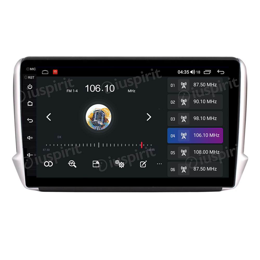 ANDROID autoradio navigatore per Peugeot 208 Peugeot 2008 2012-2018 CarPlay Android Auto GPS USB WI-FI Bluetooth 4G LTE - immagine 7