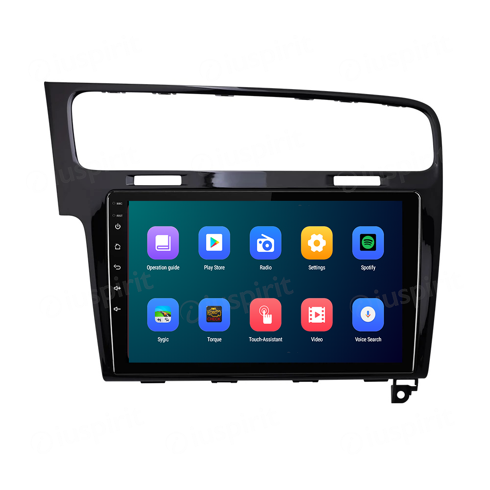 ANDROID autoradio navigatore per VW Golf 7 2014-2020 CarPlay Android Auto GPS USB WI-FI Bluetooth 4G LTE Nero Lucido - immagine 5