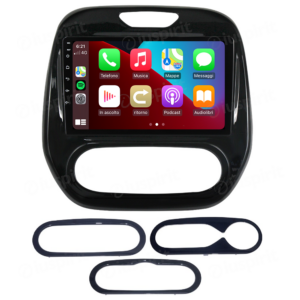 ANDROID autoradio navigatore per Renault Captur 2016-2019 CarPlay Android Auto GPS USB WI-FI Bluetooth 4G LTE