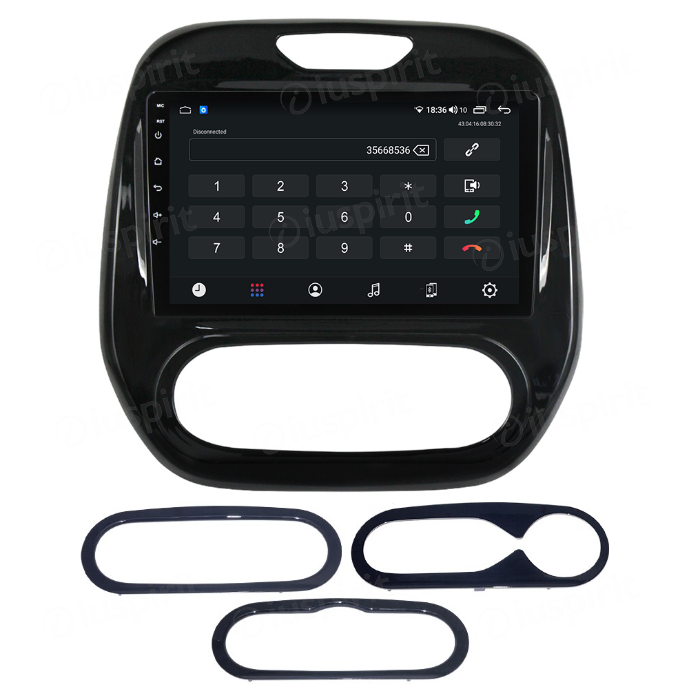 ANDROID autoradio navigatore per Renault Captur 2016-2019 CarPlay Android Auto GPS USB WI-FI Bluetooth 4G LTE - immagine 2