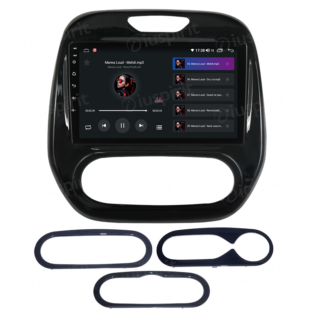 ANDROID autoradio navigatore per Renault Captur 2016-2019 CarPlay Android Auto GPS USB WI-FI Bluetooth 4G LTE - immagine 7
