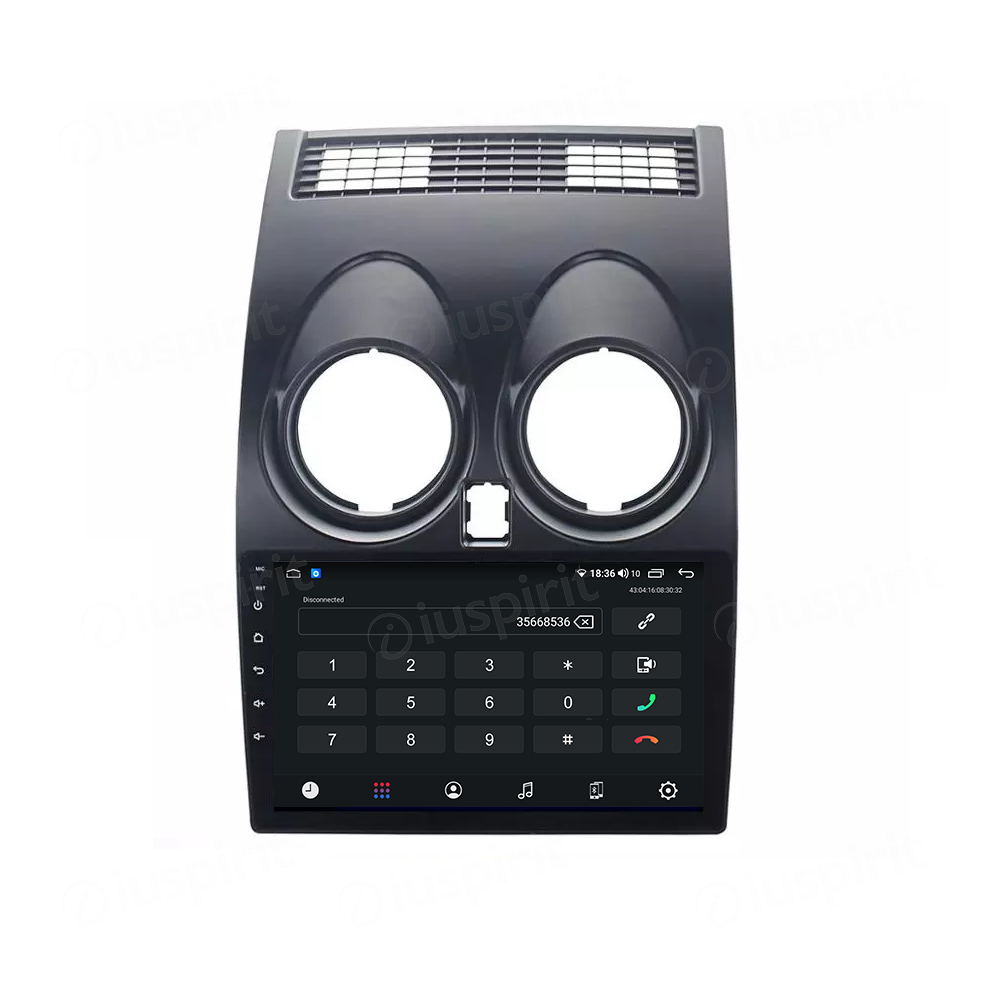 ANDROID autoradio navigatore per Nissan Qashqai J10 2007-2013 CarPlay Android Auto GPS USB WI-FI Bluetooth 4G LTE - immagine 2