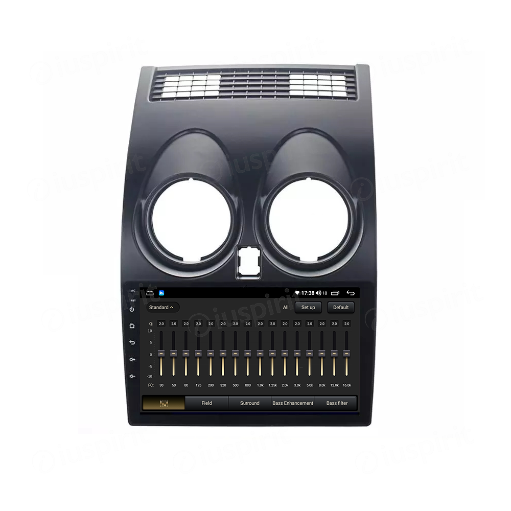 ANDROID autoradio navigatore per Nissan Qashqai J10 2007-2013 CarPlay Android Auto GPS USB WI-FI Bluetooth 4G LTE - immagine 3