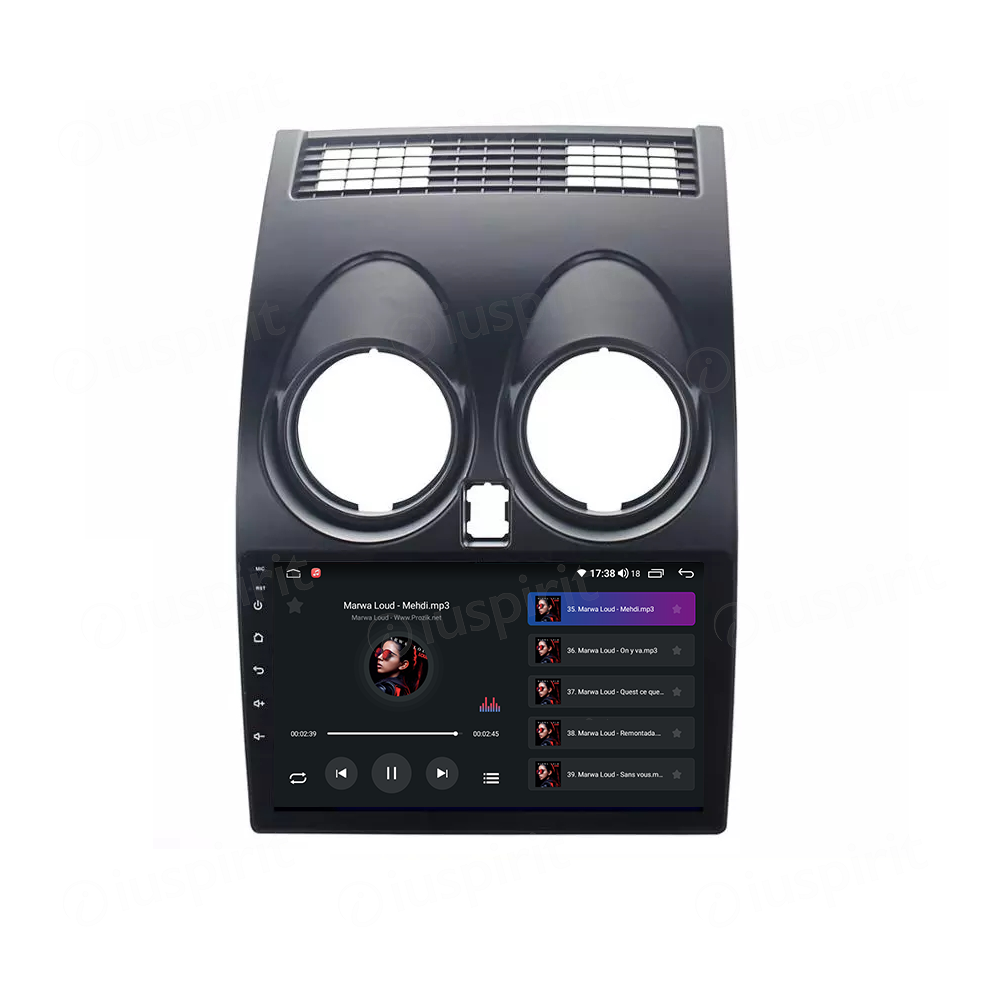 ANDROID autoradio navigatore per Nissan Qashqai J10 2007-2013 CarPlay Android Auto GPS USB WI-FI Bluetooth 4G LTE - immagine 6