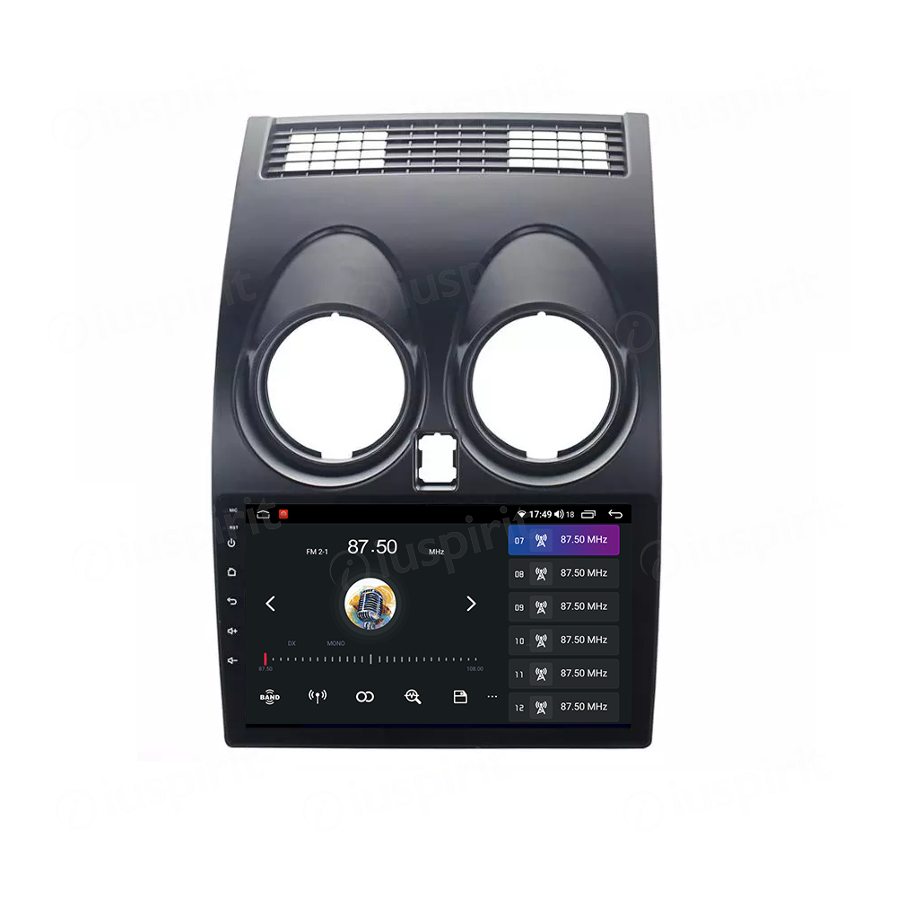 ANDROID autoradio navigatore per Nissan Qashqai J10 2007-2013 CarPlay Android Auto GPS USB WI-FI Bluetooth 4G LTE - immagine 7