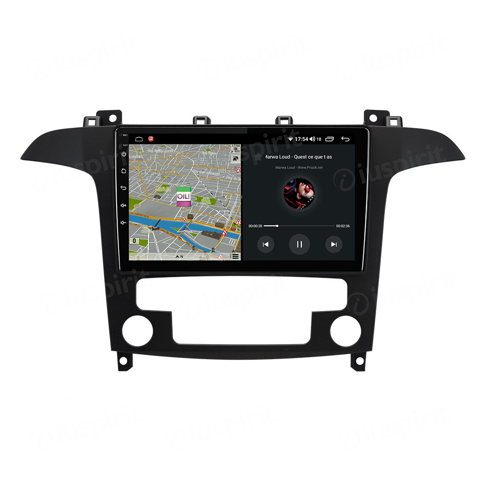 ANDROID autoradio navigatore per Ford S-Max Ford Galaxy 2006-2013 CarPlay Android Auto GPS USB WI-FI Bluetooth 4G LTE - immagine 4