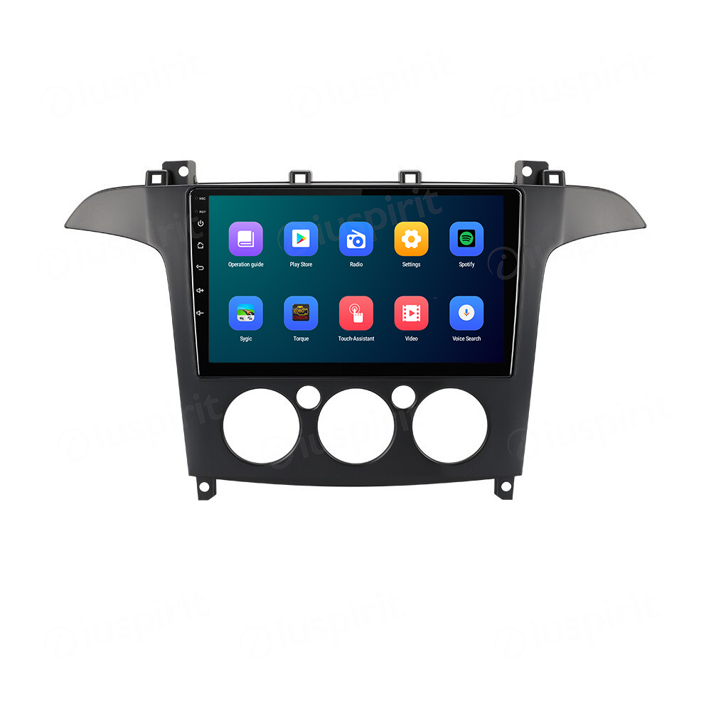ANDROID autoradio navigatore per Ford S-Max Ford Galaxy 2006-2013 Manual CarPlay Android Auto GPS USB WI-FI Bluetooth 4G LTE - immagine 6