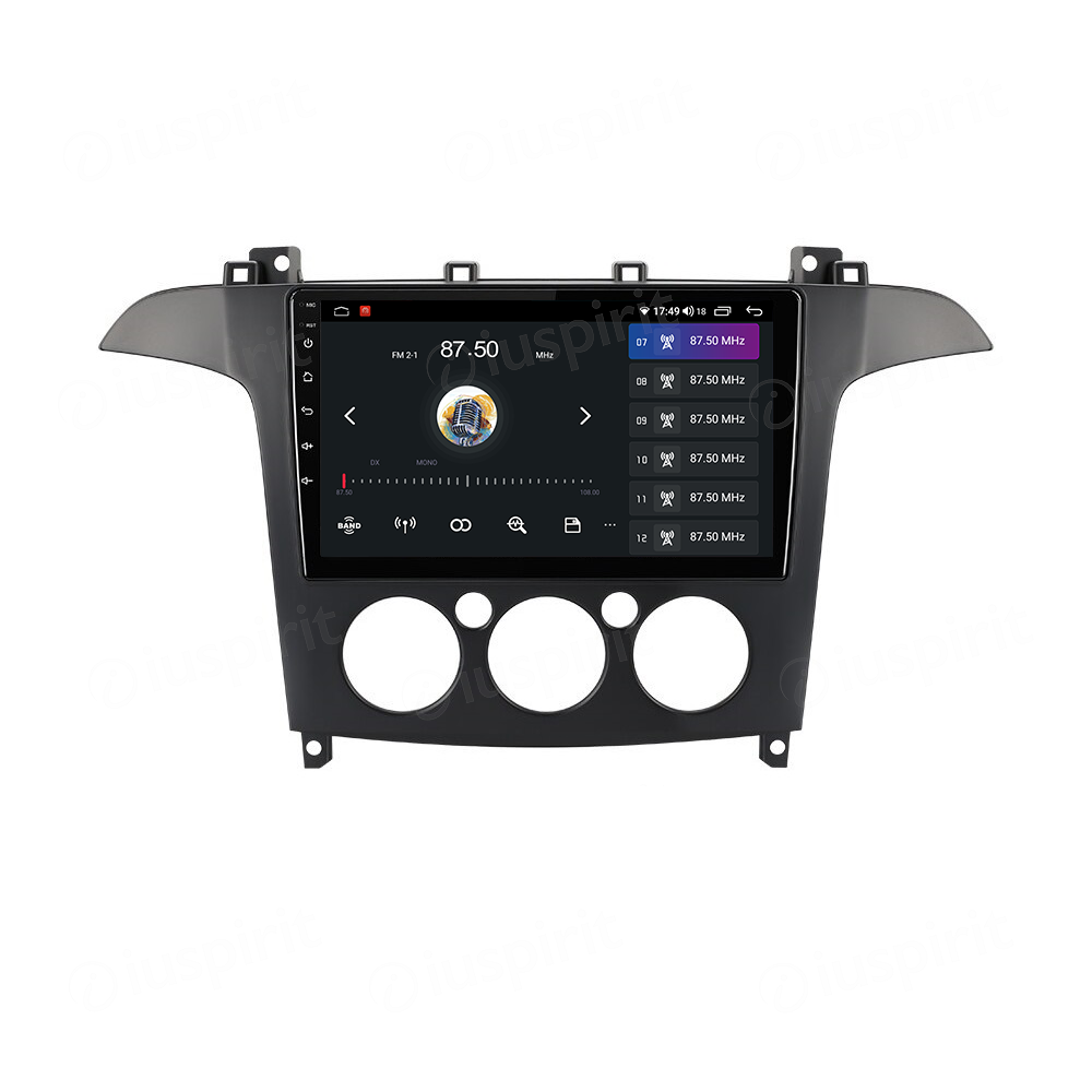 ANDROID autoradio navigatore per Ford S-Max Ford Galaxy 2006-2013 Manual CarPlay Android Auto GPS USB WI-FI Bluetooth 4G LTE - immagine 7