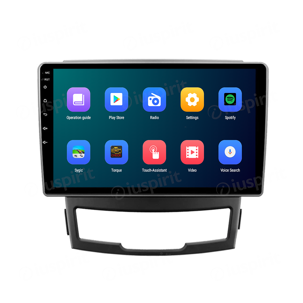 ANDROID autoradio navigatore per SsangYong Korando 3 2010-2013 CarPlay Android Auto GPS USB WI-FI Bluetooth 4G LTE - immagine 4