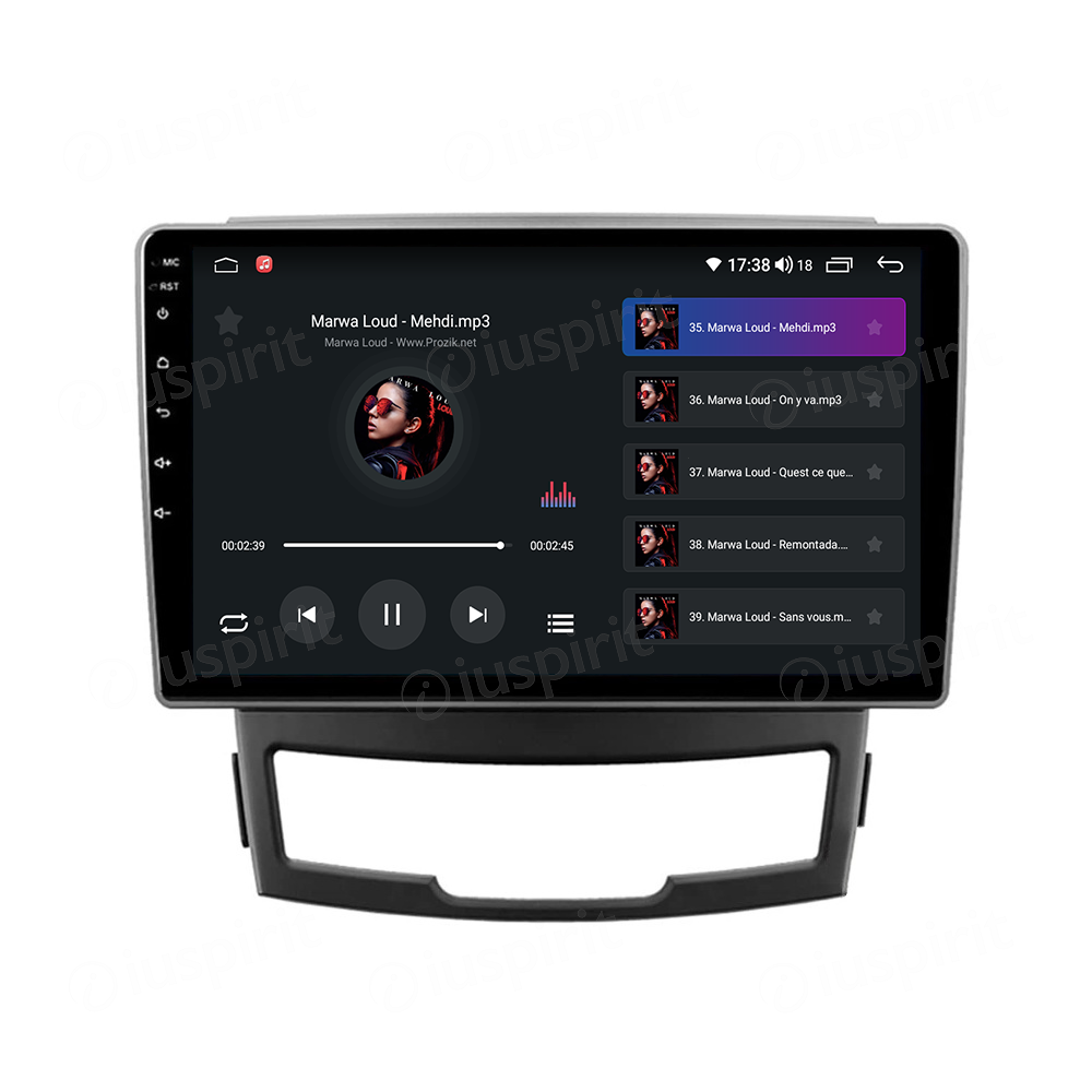 ANDROID autoradio navigatore per SsangYong Korando 3 2010-2013 CarPlay Android Auto GPS USB WI-FI Bluetooth 4G LTE - immagine 6