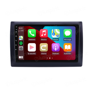 ANDROID autoradio navigatore per Fiat Stilo 2002-2010 CarPlay Android Auto GPS USB WI-FI Bluetooth 4G LTE