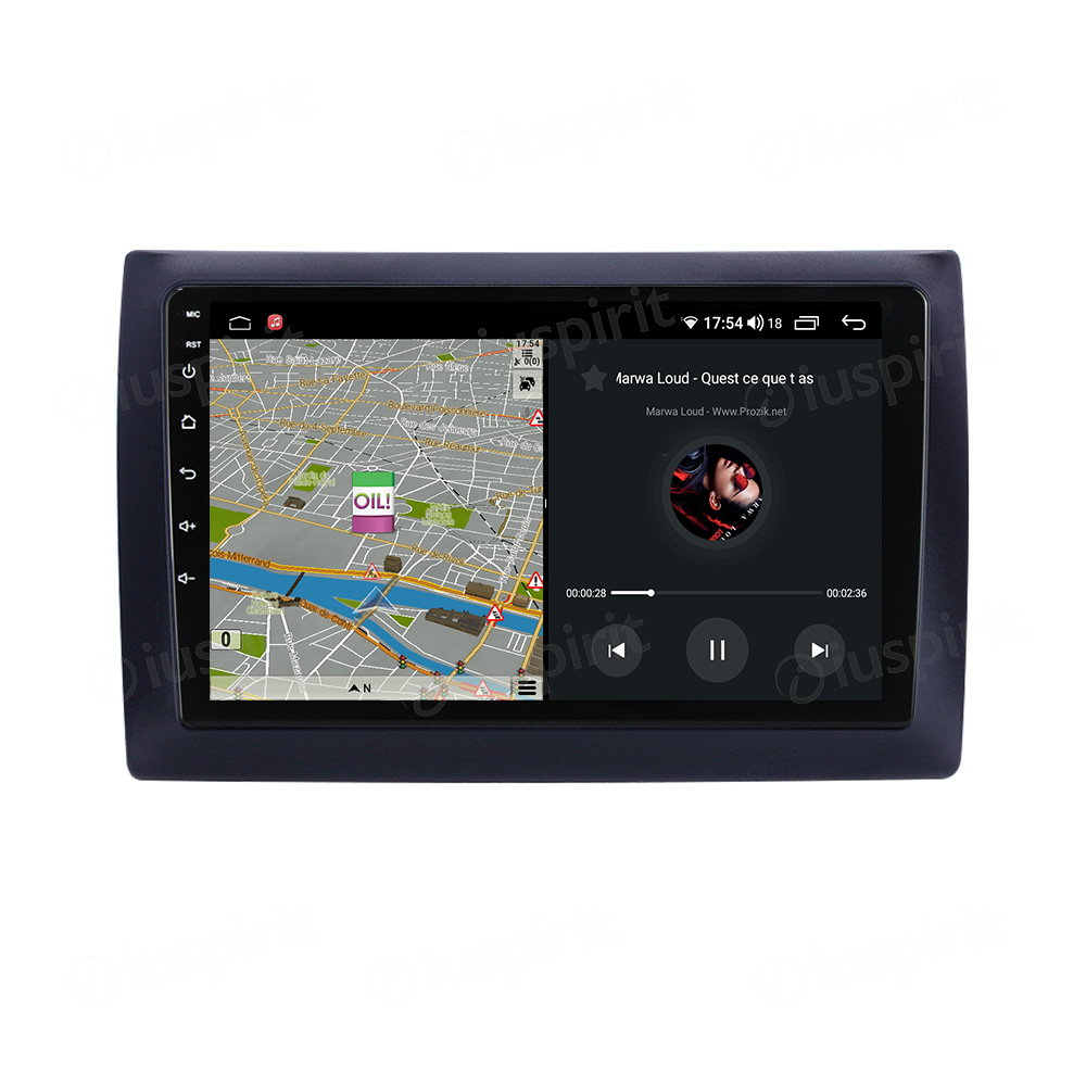 ANDROID autoradio navigatore per Fiat Stilo 2002-2010 CarPlay Android Auto GPS USB WI-FI Bluetooth 4G LTE - immagine 4