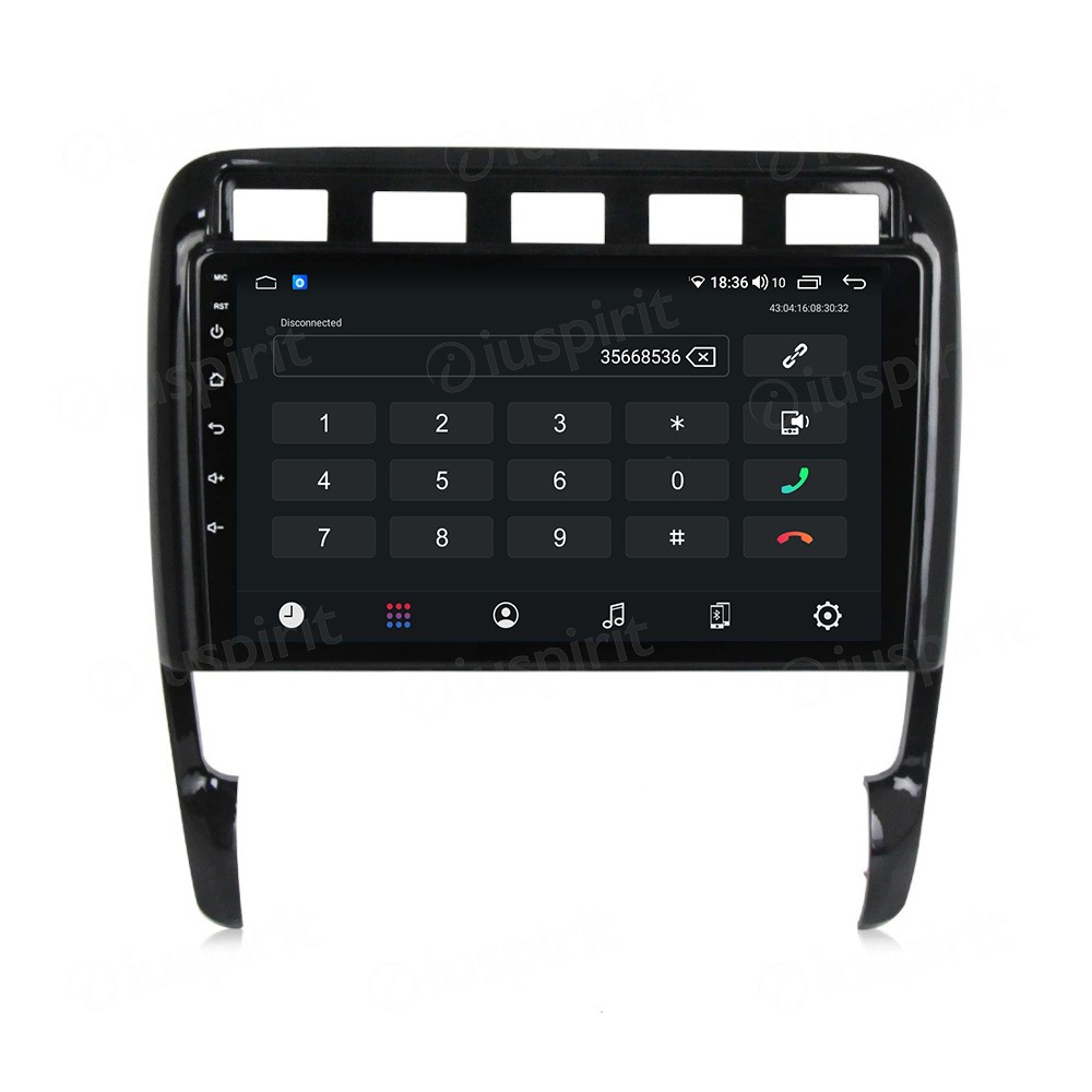 ANDROID autoradio navigatore per Porsche Cayenne 2003-2010 CarPlay Android Auto GPS USB WI-FI Bluetooth 4G LTE - immagine 2