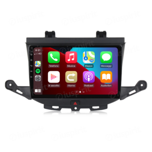 ANDROID autoradio navigatore per Opel Astra K 2016-2018 CarPlay Android Auto GPS USB WI-FI Bluetooth 4G LTE