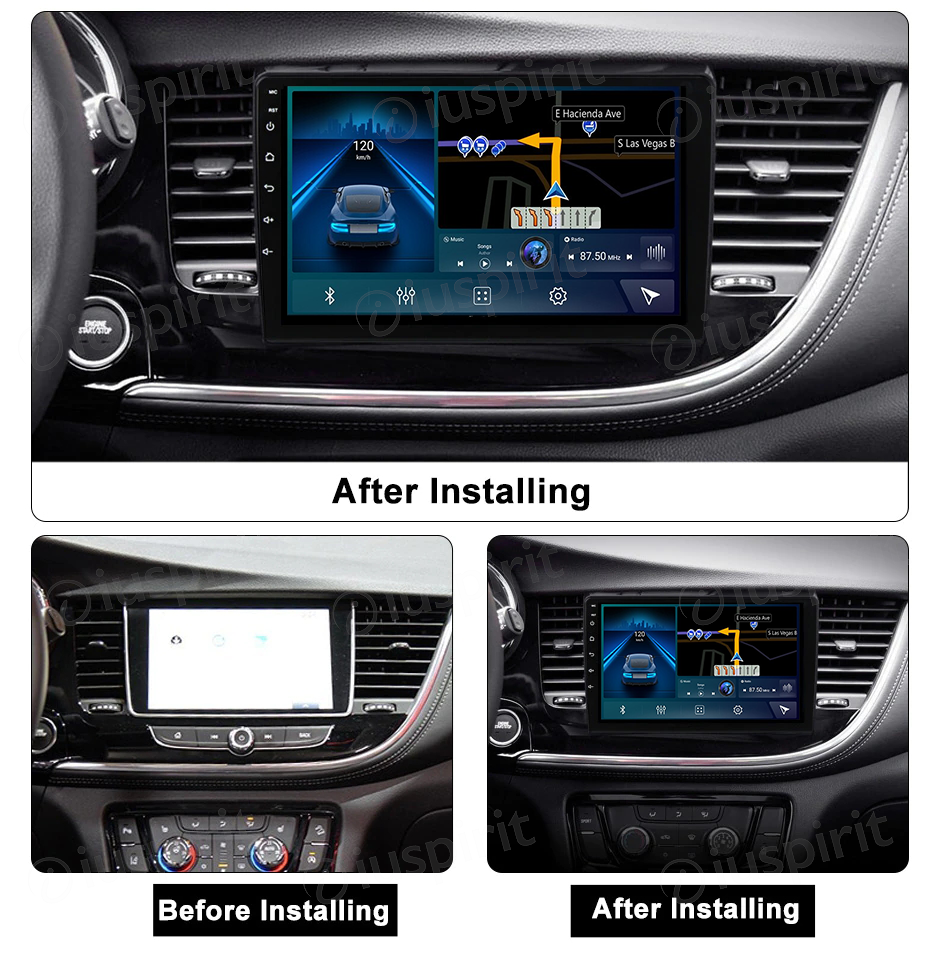ANDROID car navigation system for Opel Mokka X 2016-2018 CarPlay Android Auto GPS USB WI-FI Bluetooth 4G LTE - Image 8