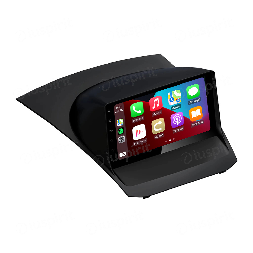 ANDROID autoradio navigatore per Ford Fiesta 2009-2017 CarPlay Android Auto GPS USB WI-FI Bluetooth 4G LTE