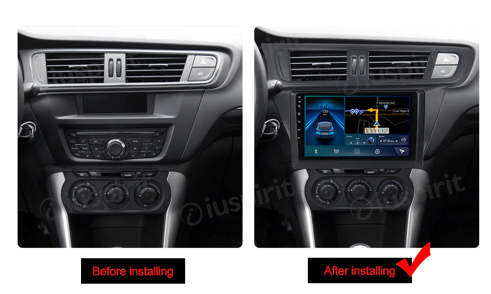 ANDROID autoradio navigatore per Citroen C3-XR 2010-2015 CarPlay Android Auto GPS USB WI-FI Bluetooth 4G LTE - immagine 9