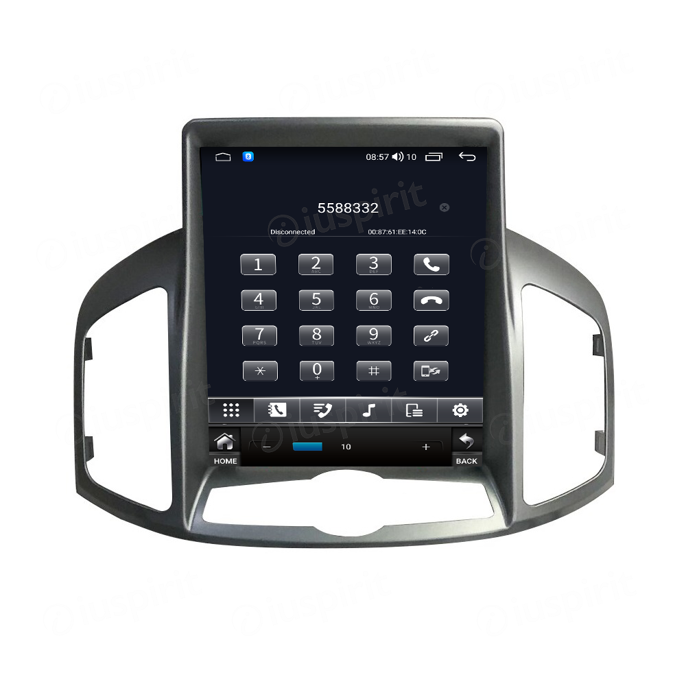 ANDROID autoradio navigatore per Chevrolet Captiva 2013-2017 stile tesla CarPlay Android Auto GPS USB WI-FI Bluetooth 4G LTE - immagine 3