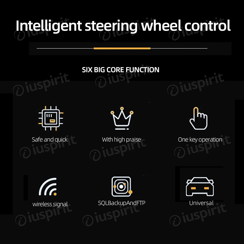 Comandi al volante universali per autoradio aftermarket pulsante di controllo del volante dell'auto senza fili a 10 tasti - immagine 5