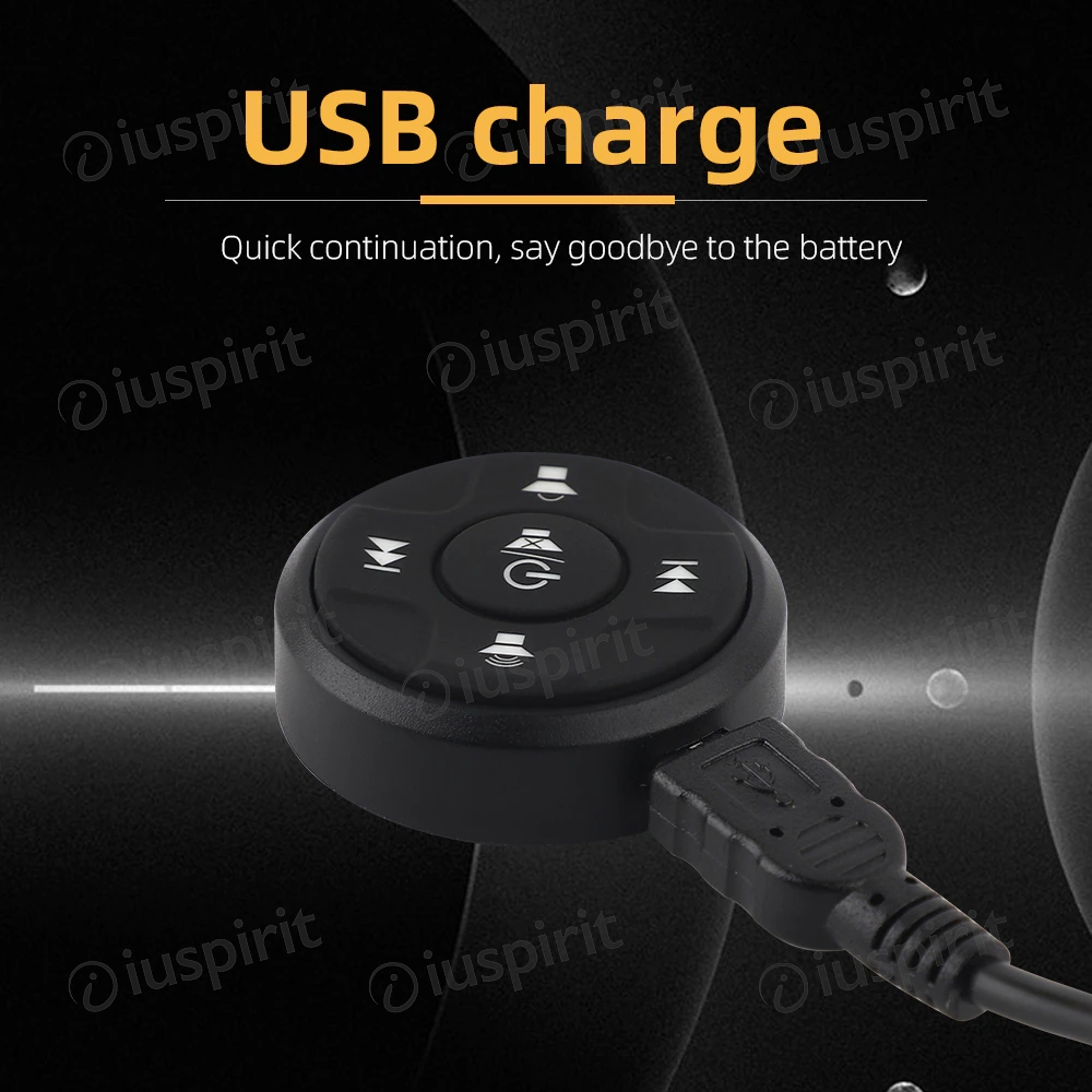 Comandi al volante universali per autoradio aftermarket pulsante di controllo del volante dell'auto senza fili a 10 tasti - immagine 7