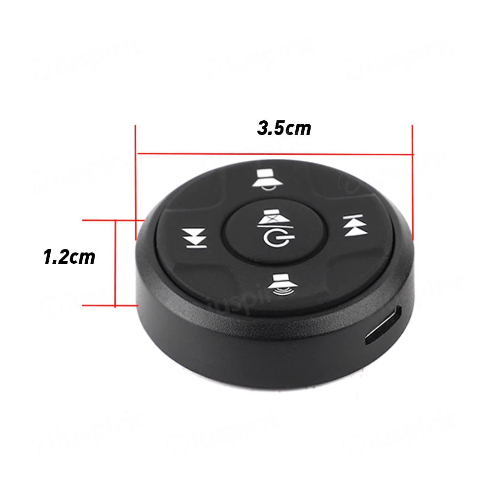 Comandi al volante universali per autoradio aftermarket pulsante di controllo del volante dell'auto senza fili a 10 tasti - immagine 8