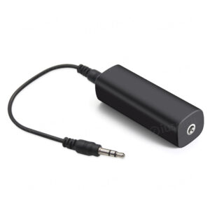 Filtro audio AUX isolante di rumore AUX 3.5 mm anti interferenza e ronzi per autoradio