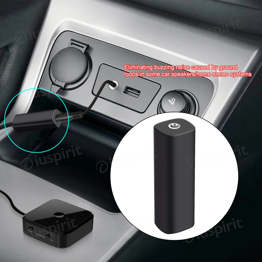 Filtro audio AUX isolante di rumore AUX 3.5 mm anti interferenza e ronzi per autoradio - immagine 5