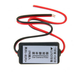 Relè raddrizzatore di immagine per telecamera vista posteriore, raddrizzatore filtro del condensatore di potenza 12V per la telecamera di retromarcia