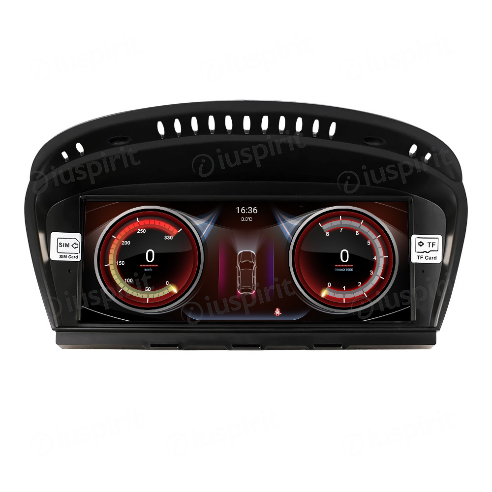 ANDROID navigatore per BMW Serie 3 E90 E91 E92 E93 BMW Serie 5 E60 E63 E64 Sistema originale CCC CarPlay Android Auto WI-FI GPS 4G LTE Bluetooth 4GB RAM 64GB ROM - immagine 4