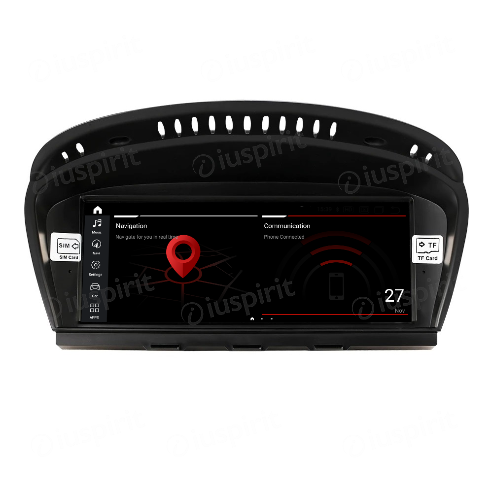 ANDROID navigatore per BMW Serie 3 E90 E91 E92 E93 BMW Serie 5 E60 E63 E64 Sistema originale CCC CarPlay Android Auto WI-FI GPS 4G LTE Bluetooth 4GB RAM 64GB ROM - immagine 8