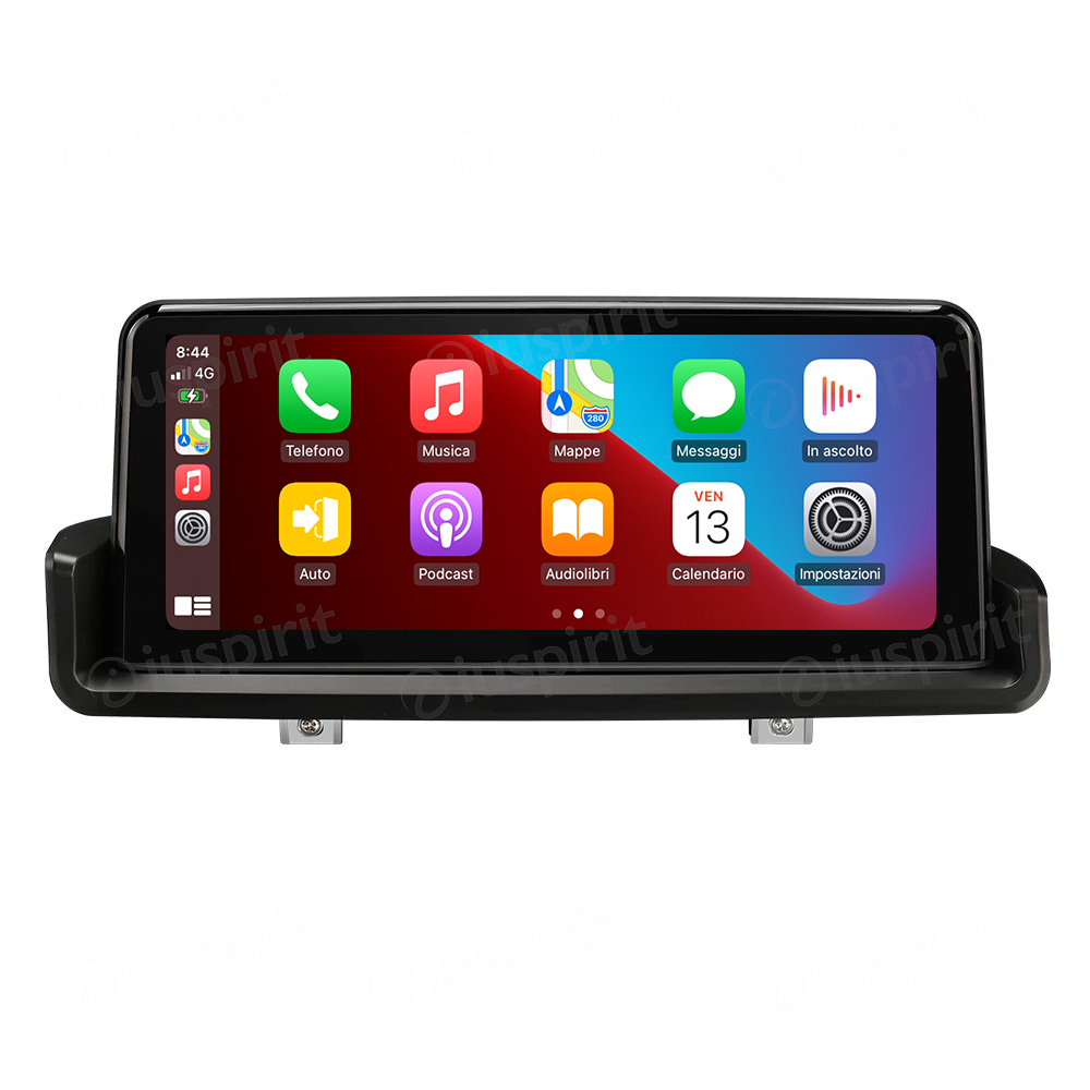 ANDROID navigatore per BMW Serie 3 E90 E91 E92 E93 2006-2012 10.25 pollici CarPlay Android Auto WI-FI GPS 4G LTE Bluetooth 4GB RAM 64GB ROM - immagine 2