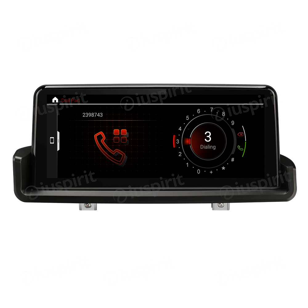 ANDROID navigatore per BMW Serie 3 E90 E91 E92 E93 2006-2012 10.25 pollici CarPlay Android Auto WI-FI GPS 4G LTE Bluetooth 4GB RAM 64GB ROM - immagine 3