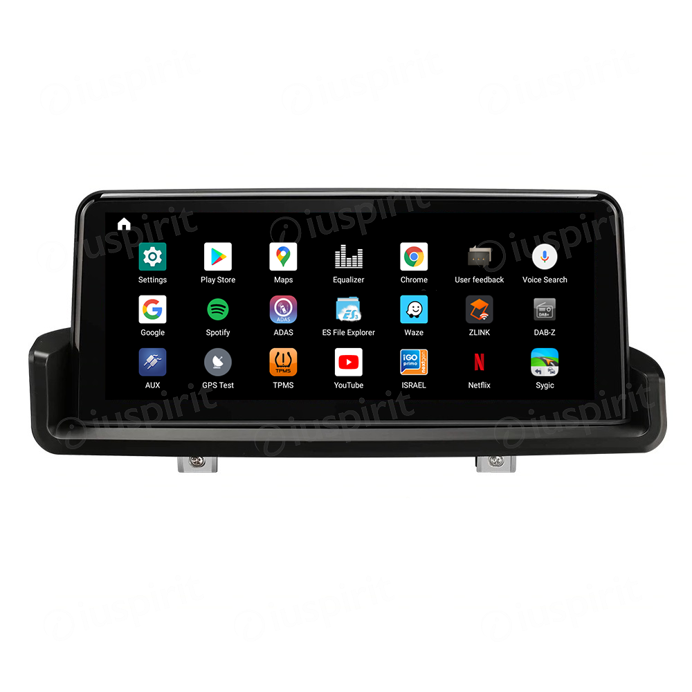 ANDROID navigatore per BMW Serie 3 E90 E91 E92 E93 2006-2012 10.25 pollici CarPlay Android Auto WI-FI GPS 4G LTE Bluetooth 4GB RAM 64GB ROM - immagine 7