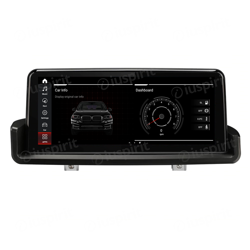 ANDROID navigatore per BMW Serie 3 E90 E91 E92 E93 2006-2012 10.25 pollici CarPlay Android Auto WI-FI GPS 4G LTE Bluetooth 4GB RAM 64GB ROM - immagine 8