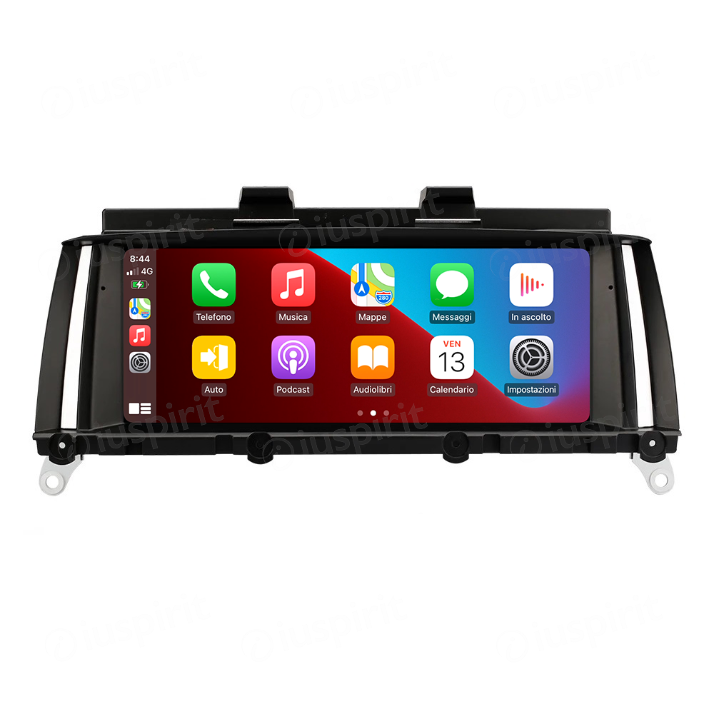 ANDROID navigatore per BMW X3 F25 per BMW X4 F26 2016-2018 Sistema EVO 8.8 pollici CarPlay Android Auto WI-FI GPS 4G LTE Bluetooth 4GB RAM 64GB ROM - immagine 2