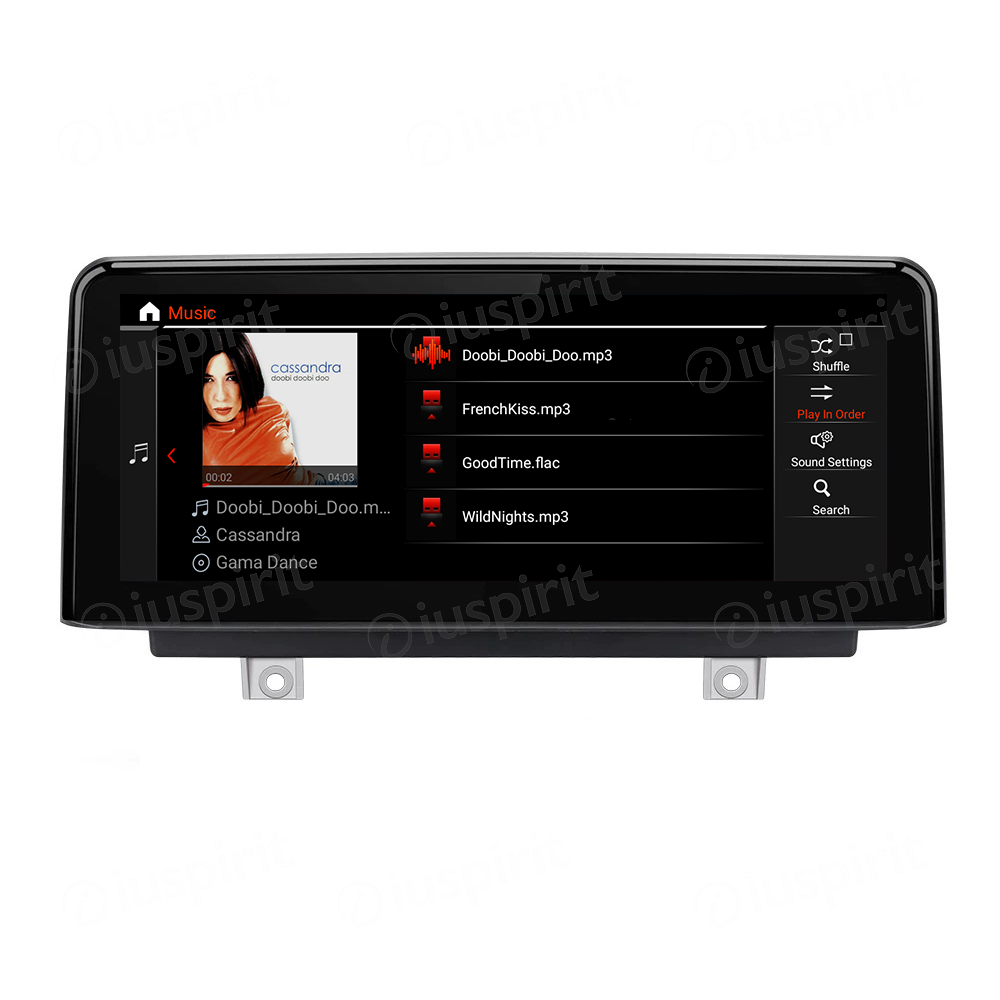 ANDROID navigatore per BMW Serie 1 F20 F21, BMW Serie 2 F23 Sistema originale NBT 10.25 pollici CarPlay Android Auto 4GB RAM 64GB ROM WI-FI GPS 4G LTE Bluetooth - immagine 8