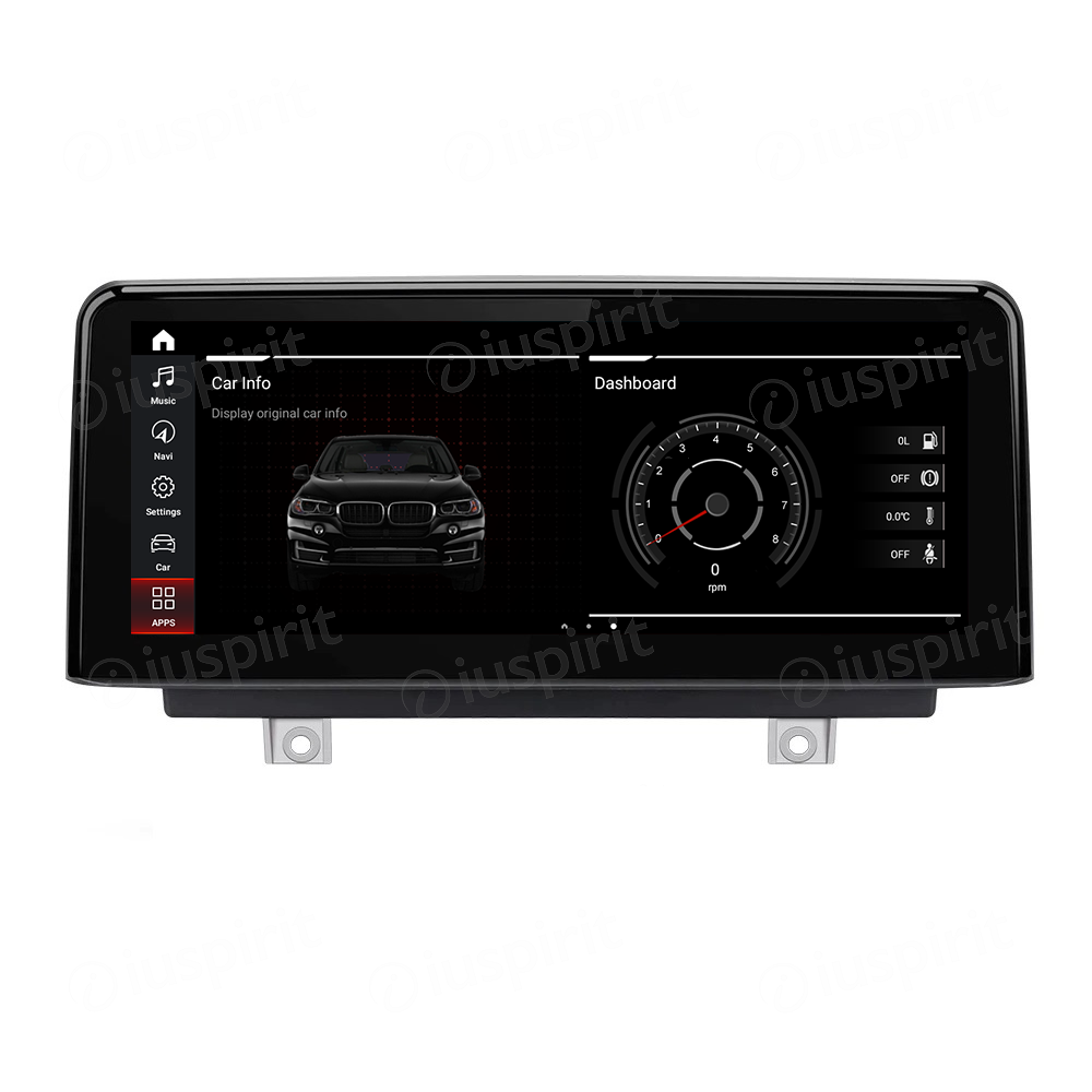 ANDROID navigatore per BMW Serie 1 F20 F21, BMW Serie 2 F23 Sistema originale NBT 10.25 pollici CarPlay Android Auto 4GB RAM 64GB ROM WI-FI GPS 4G LTE Bluetooth - immagine 9