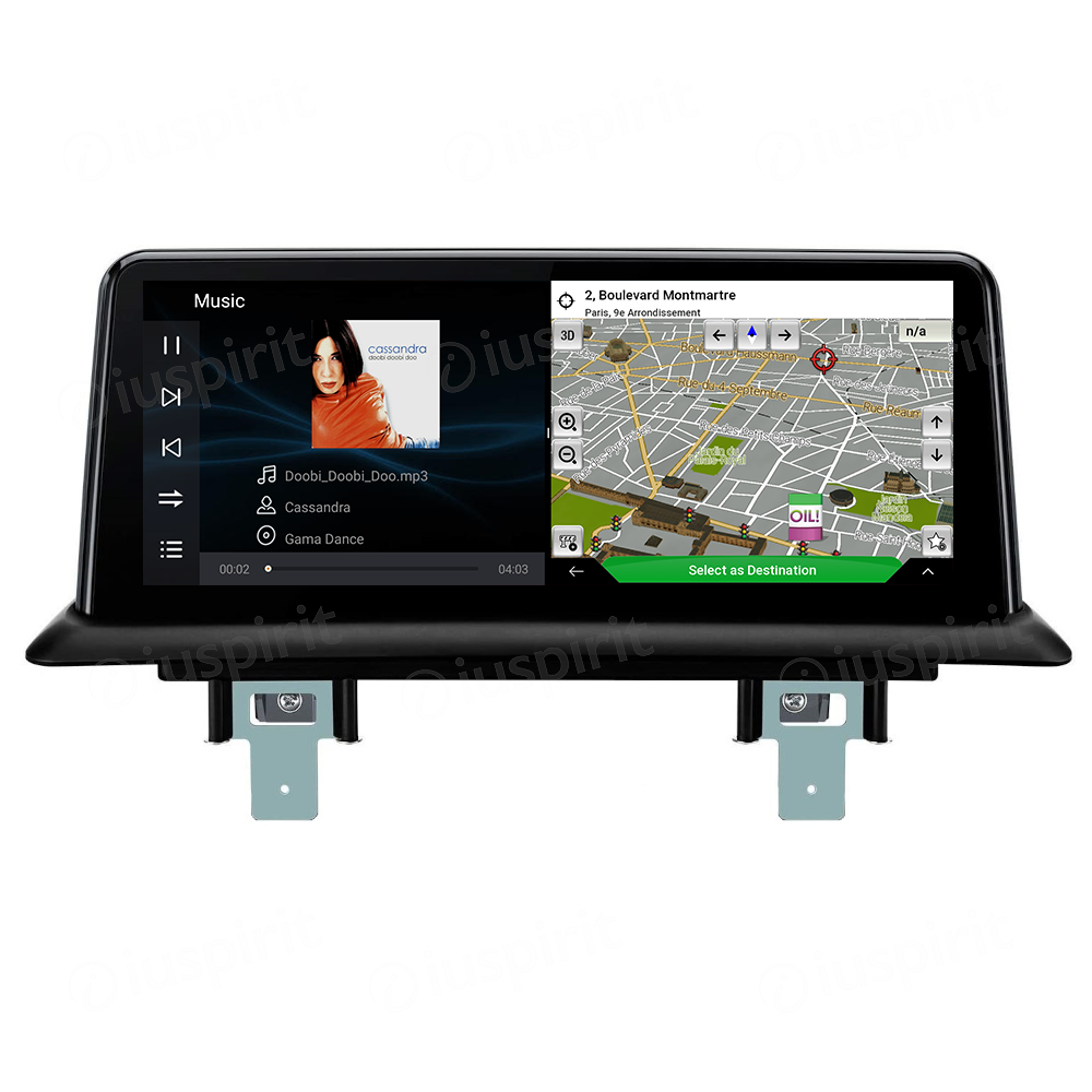 ANDROID navigatore per BMW serie 1 BMW E81 BMW E82 BMW E87 BMW E88 10.25 pollici CarPlay Android Auto WI-FI GPS 4G LTE Bluetooth 4GB RAM 64GB ROM - immagine 6