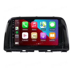 ANDROID autoradio navigatore per Mazda CX5 CX-5 2012-2016 CarPlay Android Auto GPS USB WI-FI Bluetooth 4G LTE