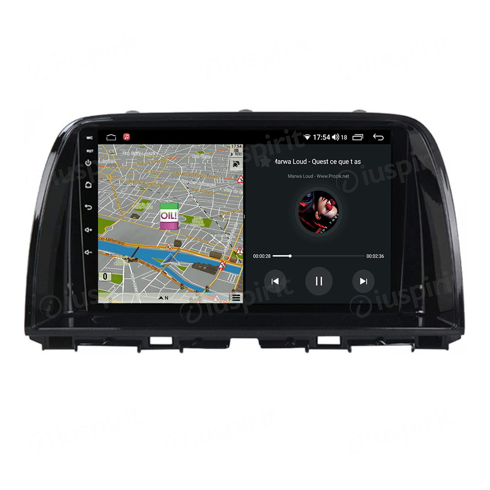 ANDROID autoradio navigatore per Mazda CX5 CX-5 2012-2016 CarPlay Android Auto GPS USB WI-FI Bluetooth 4G LTE - immagine 4