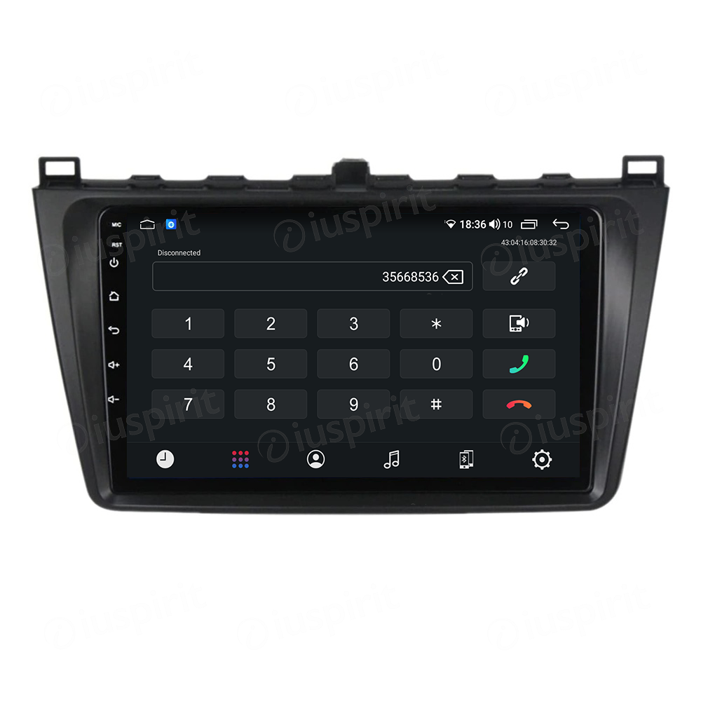 ANDROID autoradio navigatore per Mazda 6 2008-2012 CarPlay Android Auto GPS USB WI-FI Bluetooth 4G LTE - immagine 2
