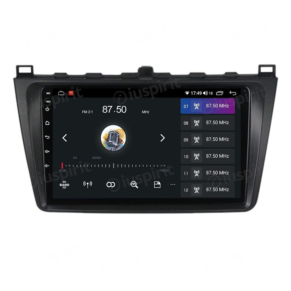 ANDROID autoradio navigatore per Mazda 6 2008-2012 CarPlay Android Auto GPS USB WI-FI Bluetooth 4G LTE - immagine 7