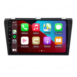 ANDROID autoradio navigatore per Mazda 3 2004-2009 CarPlay Android Auto GPS USB WI-FI Bluetooth 4G LTE