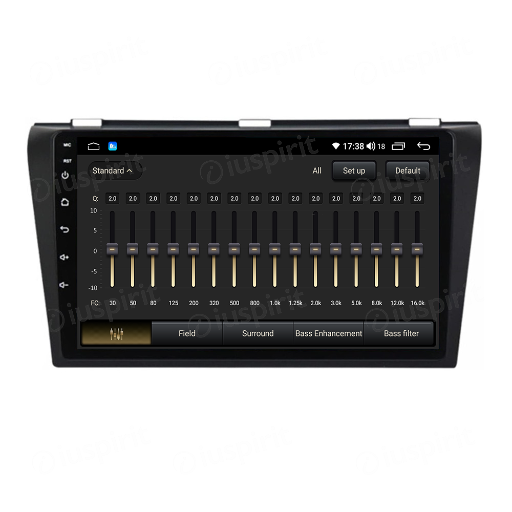 ANDROID autoradio navigatore per Mazda 3 2004-2009 CarPlay Android Auto GPS USB WI-FI Bluetooth 4G LTE - immagine 3